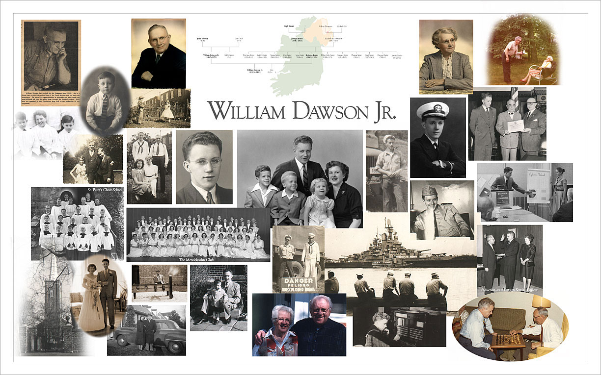 William Dawson Memorial Poster